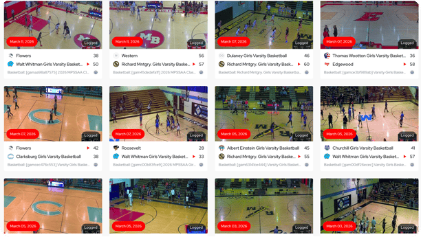 MaxPreps Advantage high school coaching film ready within 12 hours automatically